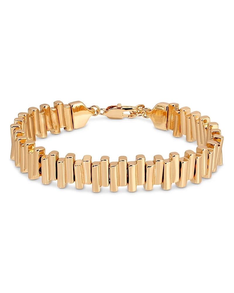 Ettika Chunky Rectangular Link Bracelet