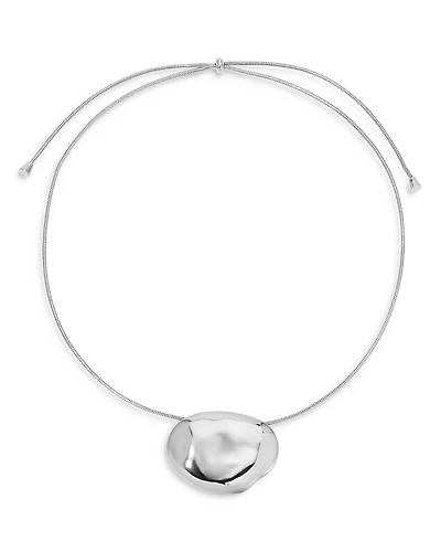 Ettika Molten Metal Adjustable Pendant Necklace, 30.5