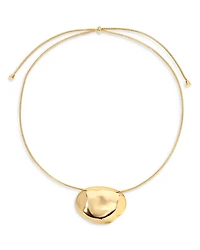 Ettika Molten Metal Adjustable Pendant Necklace