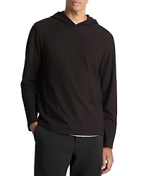 Vince Pima Pique Pullover Hoodie