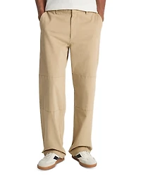 Vince Peached Cotton Blend Henry Regular Fit Pants