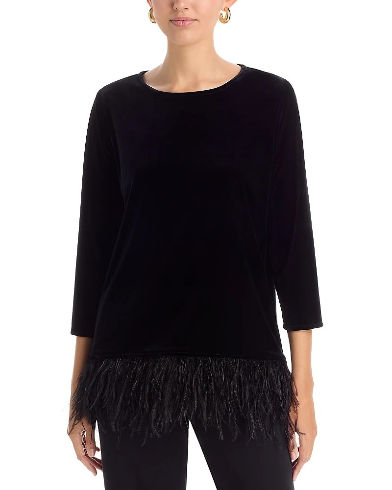 Caroline Rose Swing Top