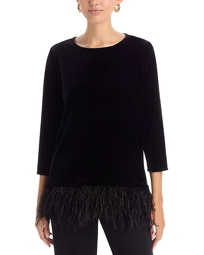 Caroline Rose Swing Top