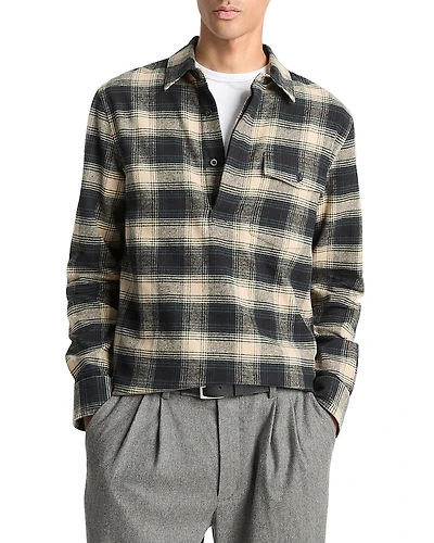 Vince Bowden Plaid Popover Shirt