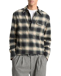 Vince Bowden Plaid Popover Shirt