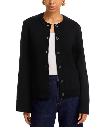 Catherine Wool Cardigan Sweater
