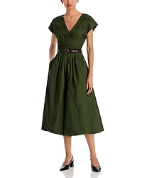 Sea Sullivan Sportswear Belted Bubble Dress