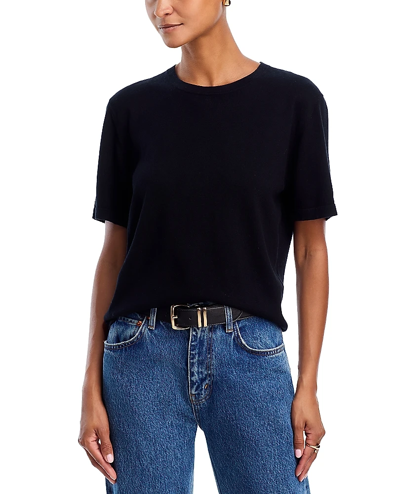 Rails Cotton and Cashmere Short Sleeve Tee