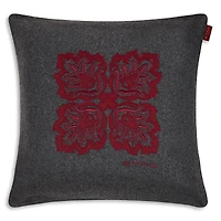 Etro Wool Loto Embroidered Decorative Pillow, 18 x 18