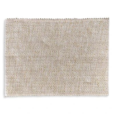 Aman Imports Ivory Rib Placemat with Gold Lurex