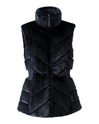 Mackage Twiggy Faux Fur Quilted Down Vest