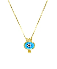 Ottoman Hands Alara Evil Eye Pendant Necklace