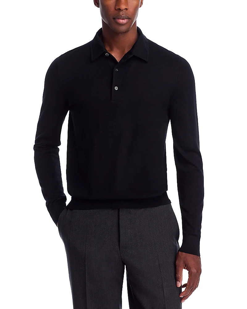 The Men's Store at Bloomingdale's Extra-Fine Merino Wool Sweater Polo - Exclusive