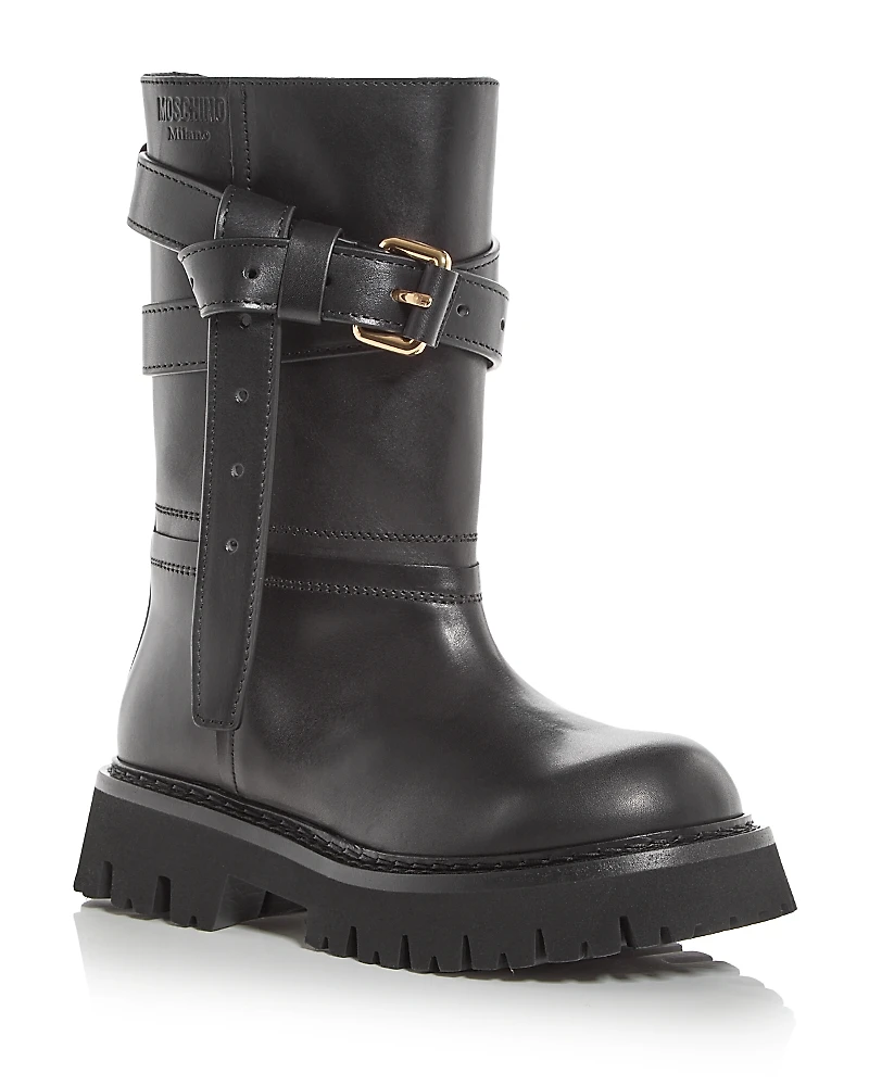 Moschino Women's Belt Boots