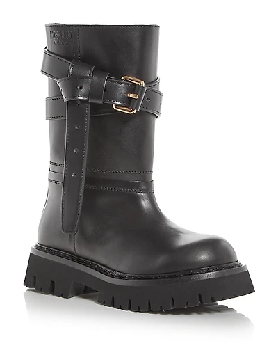 Moschino Women's Belt Boots