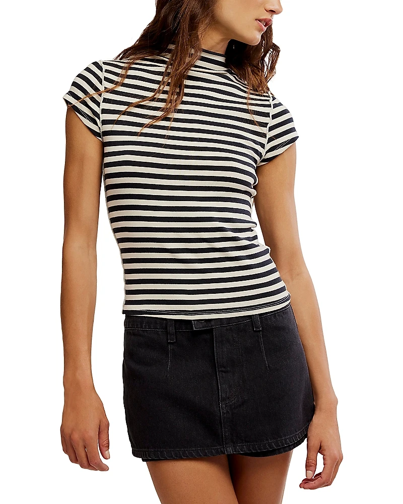 Free People We The Lola Stripe Tee