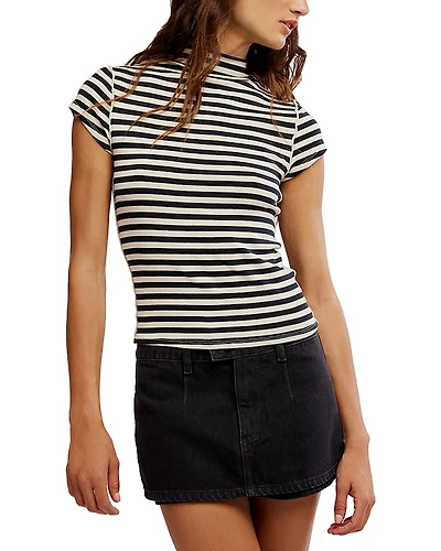 Free People We The Lola Stripe Tee
