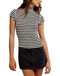 Free People We The Lola Stripe Tee