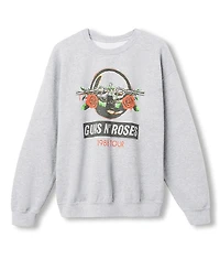 Junk Food Clothing Men's Guns N' Roses 1988 Tour Flea Market Fleece Sweatshirts