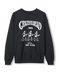 Junk Food Clothing Unisex Grateful Dead 1989 Flea Market Fleece Sweatshirt