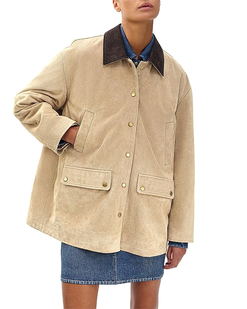 rag & bone Cassidy Suede Jacket