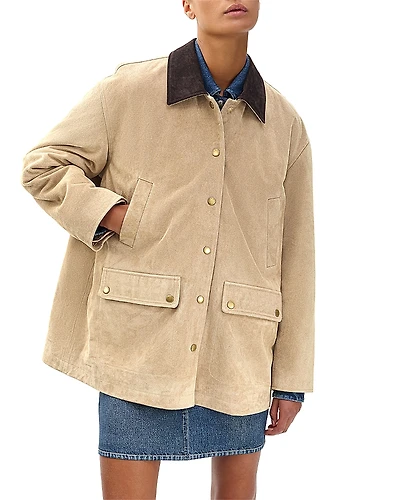 rag & bone Cassidy Suede Jacket