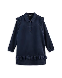 Scotch & Soda Girls' Ruffled Corduroy Dress - Little Kid, Big Kid