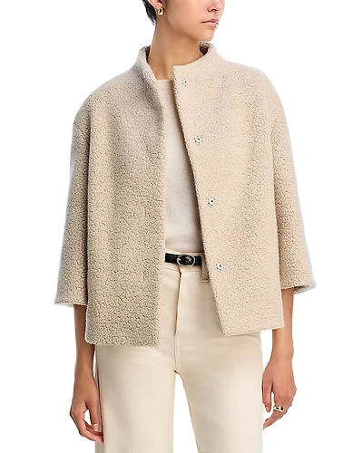 Cinzia Rocca Short Boucle Jacket