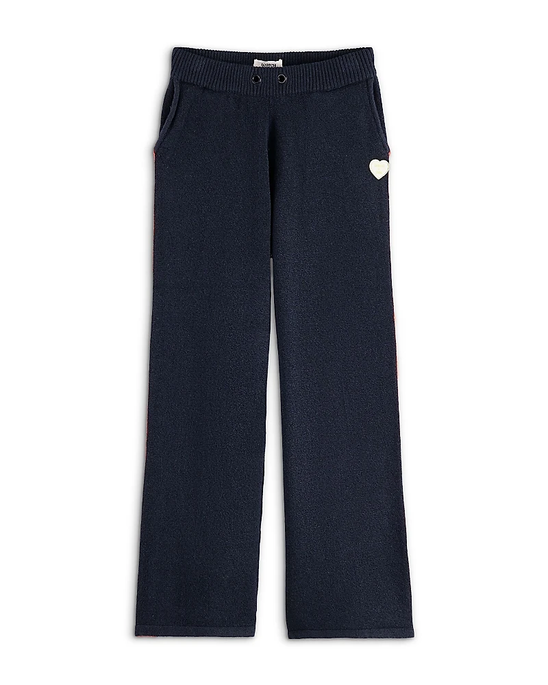 Scotch & Soda Girls' Sporty Straight Leg Knitted Sweatpants - Little Kid, Big Kid