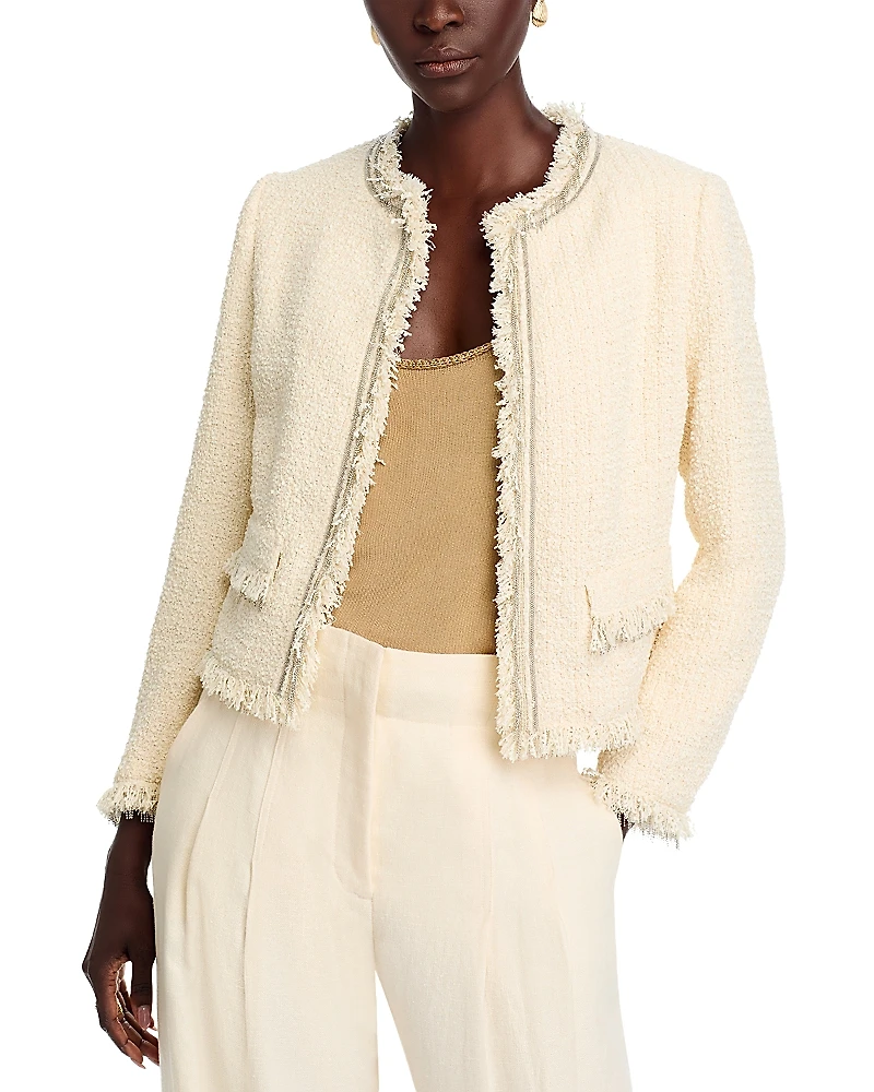 Kobi Halperin Lando Fringe Trim Jacket