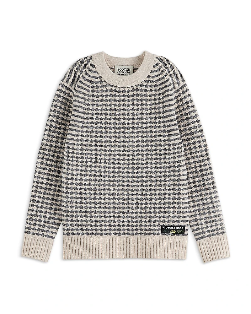 Scotch & Soda Boys' Chenille Pullover Sweater - Little Kid, Big Kid
