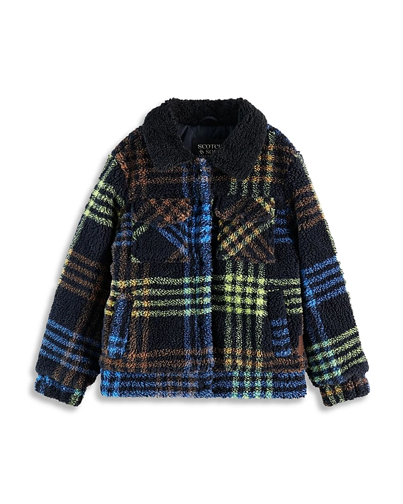 Scotch & Soda Boys' Teddy Trucker Jacket - Little Kid, Big Kid