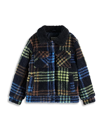 Scotch & Soda Boys' Teddy Trucker Jacket - Little Kid, Big Kid