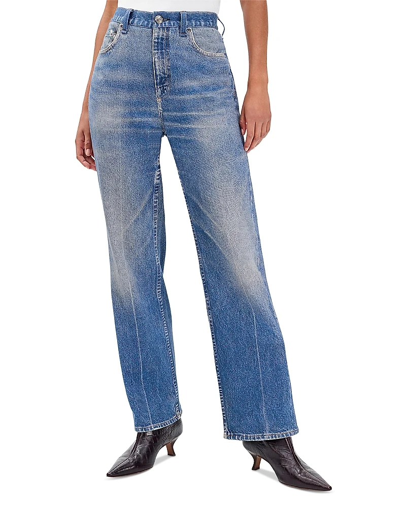 rag & bone Miramar Terry Shea Straight Jeans