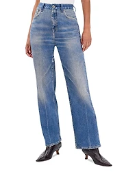 rag & bone Miramar Terry Shea Straight Jeans