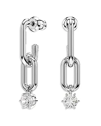 Swarovski Constella Crystal Charm Link Drop Earrings