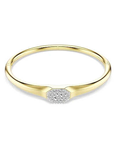 Swarovski Dextera Pave Crystal Cluster Bangle Bracelet