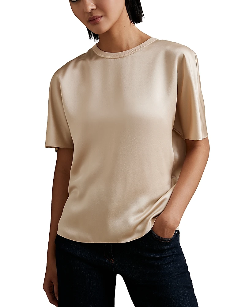 Reiss Lena Silk Top