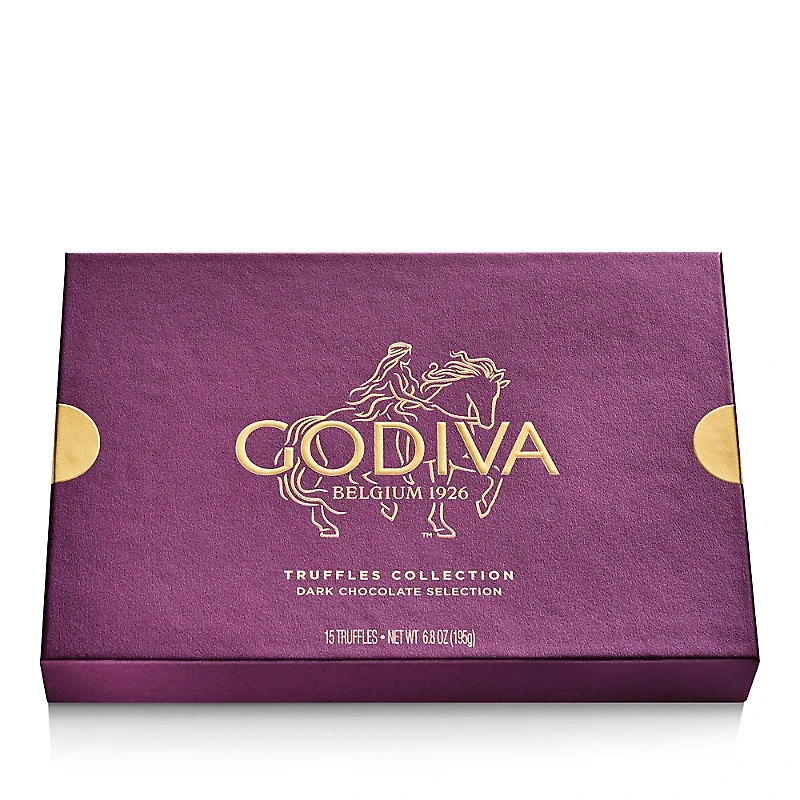 Godiva Chocolatier Dark Chocolate Truffles Gift Box