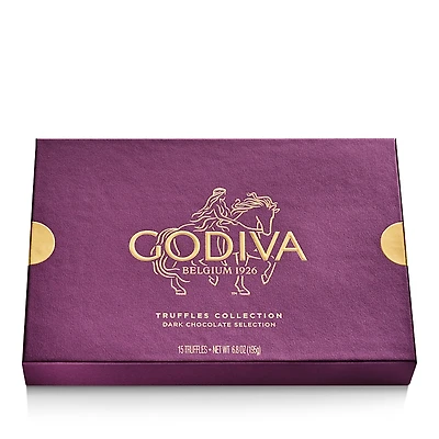 Godiva Chocolatier Dark Chocolate Truffles Gift Box