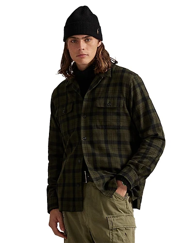 Polo Ralph Lauren Classic Fit Plaid Flannel Camp Shirt