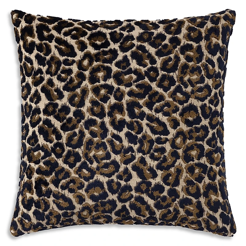 Yves Delorme Leopard Decorative Pillow, 18 x 18