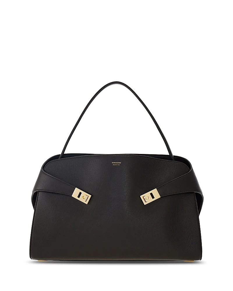 Ferragamo Hug Leather Shoulder Bag