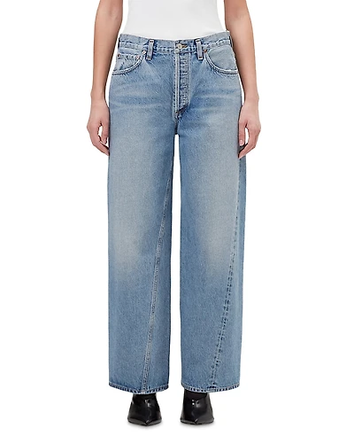 Agolde Twist Low Slung Baggy Jeans