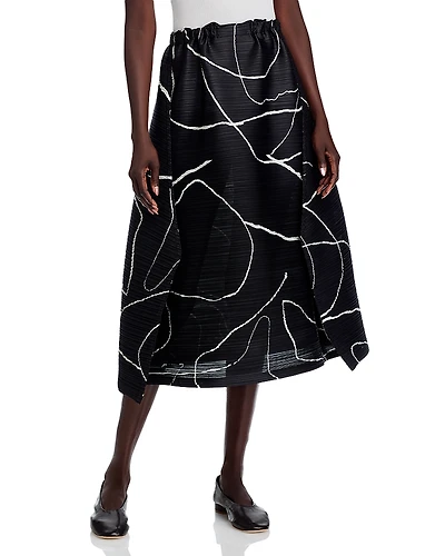 Pleats Please Issey Miyake Pause Plisse Skirt