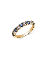 Bloomingdale's Fine Collection Gemstone & Diamond Band Ring