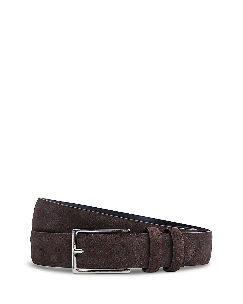 Reiss Men's Dante Suede Dress Belt