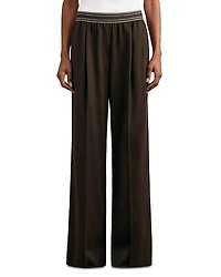 Reiss Petites Camelia Wide Leg Pants