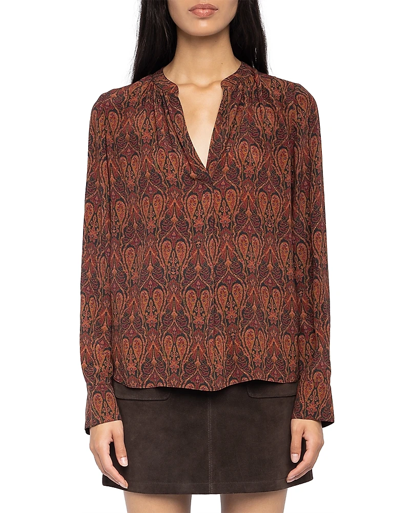 Zadig & Voltaire Tink Satin Top