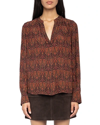 Zadig & Voltaire Tink Satin Top